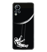 Infınix Note 12 Kılıf Resimli Desenli Silikon Platinium Series Astronot 519