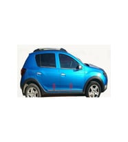 Dacia Sandero Stepway Uyumlu Yan Kapı Çıtası 4 Kapı 2013 + Krom