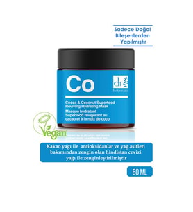 Dr. Botanicals Kakao Ve Hindistan Cevizli Besleyici Ve Nemlendirici Maske 60 Ml