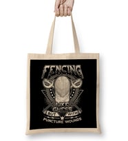 Fencing Like Chess But With Puncture Wounds Bez Çanta Uzun Saplı