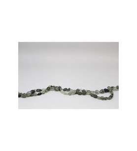 Bileklik Boy Yeşil Rutil Doğal Taş Yarım Dizi (18CM UZUNLUĞUNDADIR)