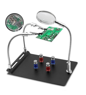 BÜYÜTEÇLİ MANYETİK DEVRE PCB TUTUCU