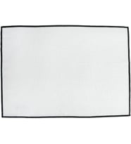 Siyah Biyeli Amerikan Servis 2li 32x45 cm, Tekli