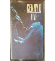 (Plak Değildir KASET tir) Kenny G Live Kaset