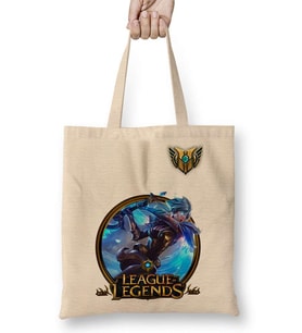 Riven LoL League Of Legends Bez Çanta Uzun Saplı