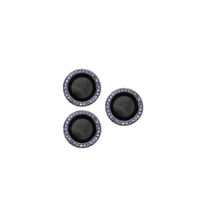 Apple iPhone 14 Pro Uyumlu Zore CL-06 Kamera Lens Koruyucu (Koyu Mor)