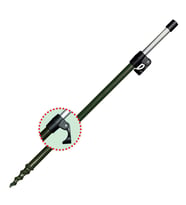 CZ 0925 Tel. Alu Bank Stick 60-100 cm