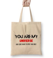 My Universe-YOU ARE MY UNIVERSE bts Army GIFT Bez Çanta Uzun Saplı
