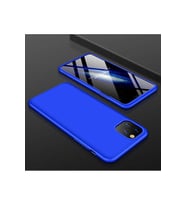 Apple iPhone 11 Pro Max Uyumlu Kılıf Zore Ays Kapak (Mavi)