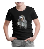 Billie Eilish - Mask Siyah Çocuk Tshirt