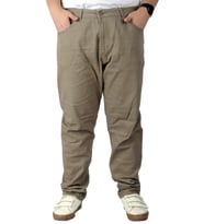 Mode XL Büyük Beden Erkek Gabardin Pantolon 5 Cep Doğa Classic 22920 Bej