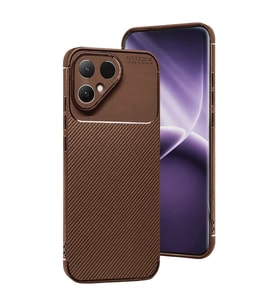 Tecno Pova Curve 2 5g Auto Focus Karbon Kapak - Kahverengi