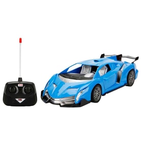 Sebat Oyuncak 1:18 Ölçek USB Şarjlı Işıklı Fonksiyonel Lambo Araç SB 2056 MAVİ