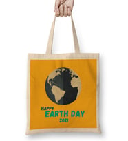 Earth Day Gifts Happy Earth Day 2021 Bez Çanta Uzun Saplı