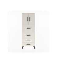 Hyperion Dolap 2 Raflı 4 Çekmeceli 2 Kapaklı 60x44x163 Aytaşı-Aytaşı