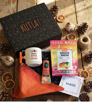 Kişiye Özel Fransızca Öğretmeni Hediye Kutusu - Kişiye Özel T Kupa, Pol's, Fular, El Kremi Öğretmenler Günü Hediyesi (Turuncu)
