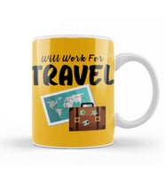 funny Travel gift design lover Trippin Wanderlust Journey Adventurer Vacation Kupa Bardak Porselen