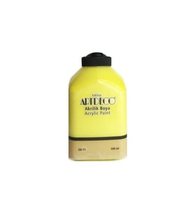 Artdeco Akrilik Boya 500 ml. 3627 LİMON SARI 