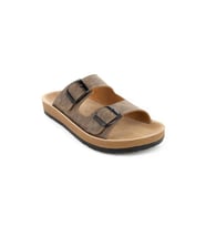 Muya Yuna 31032-695 Anatomik Taban Kadın Terlik Vizon 36-40