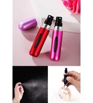 5 ML Taşınabilir Mini Boy Doldurulabilir Kırılmaz Dayanıklı Sprey Parfüm Doldurma Şişesi