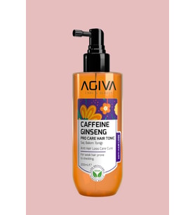 Agiva Caffeine&Ginseng Dökülme Karşıtı ve Güçlendirici Durulama Gerektirmeyen Saç Bakım Toniği-Vegan