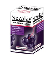 Newday Kara Mürver Complex 30 Kapsül