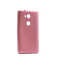 Huawei GR5 Uyumlu Kılıf Zore Premier Silikon Kapak (Rose Gold Altın)