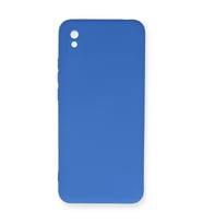 Xiaomi Redmi 9a Kılıf Nano İçi Kadife Silikon - Mavi