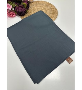 Doğal Bambu Şal Koyu Gri SWL0114