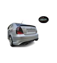 HYUNDAİ ACCENT ERA CUSTOM ARKA TAMPON EKİ FİBERGLASS BOYASIZ