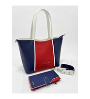 Kadın Orijinal Büyük Boy Lüks El & Omuz Çantası Ve Cüzdanı Shopper 27 X 33 CM (STD)