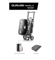 ReHome Guruss Travel-X Taşınabilir Mangal Tam Set (Siyah)