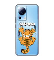 Xiaomi Mi 13 Lite Uyumlu Garfield Desenli Şeffaf Telefon Kılıfı