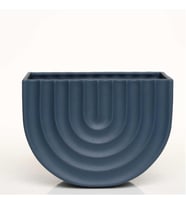 Vitale Oasıs Mavi Vazo Orta 21*11*16 Cm AK.JL0005