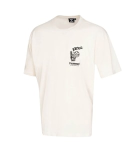 Hummel Tropico Ekru Erkek T-Shirt 912359-9157