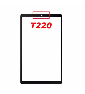 Samsung Galaxy Tab A7 Lite T220 Ön Cam Dokunmatik Lensi (Beyaz)