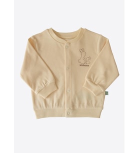 Organik New Basic Hırka Natural