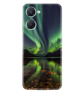 Vivo Y18 Kılıf Desenli Silikon Kuzey Işıkları 1327