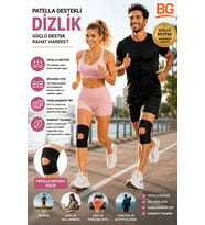 Sporcu Dizliği Ayarlanabilir Patella Destekli Dizlik Çapraz Bağ Menisküs Diz Bandajı Knee Brace