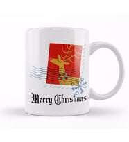 Yılbaşı Yeni Yıl Konseptli Merry Christmas Kupa Bardak Porselen