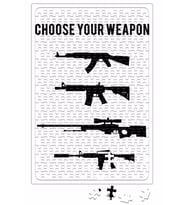 Cs Go Counter Strike Choose Your Weapon Puzzle 240 Parça Yapboz