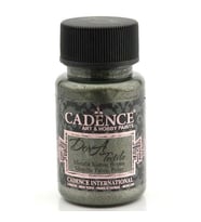 Cadence Dora Textile Metalik Kumaş Boyası 50 ml. 1138 ANTRASİT 
