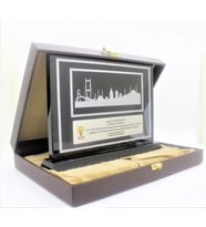İstanbul Motifli  Kristal Plaket