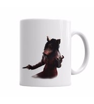 The Pig, Amanda Young Kupa Bardak Porselen