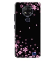 Reeder P13 Blue Max 2020 Kılıf Desenli Silikon Black flowers