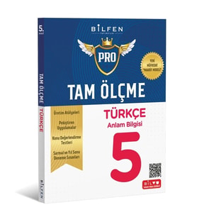 BİLFEN YAYINCILIK 5.SINIF TAM ÖLÇME TÜRKÇE ETKİNLİKLİ SORU BANKASI (YENİ MÜFREDAT)