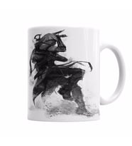 Assassins creed dark black  Kupa Bardak Porselen