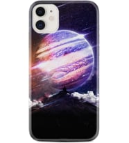 Apple iPhone 11 12 13 Mini Kılıf Desemli Silikon Super Planet 1797