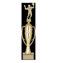 ODAK KUPA - Figürlü Kupalar - Voleybol Erkek Figürlü Kupalar FG-026 A - 45 cm