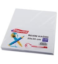 Bigpoint 120 Gram Resim Kağıdı 25x35cm 100'lü Paket